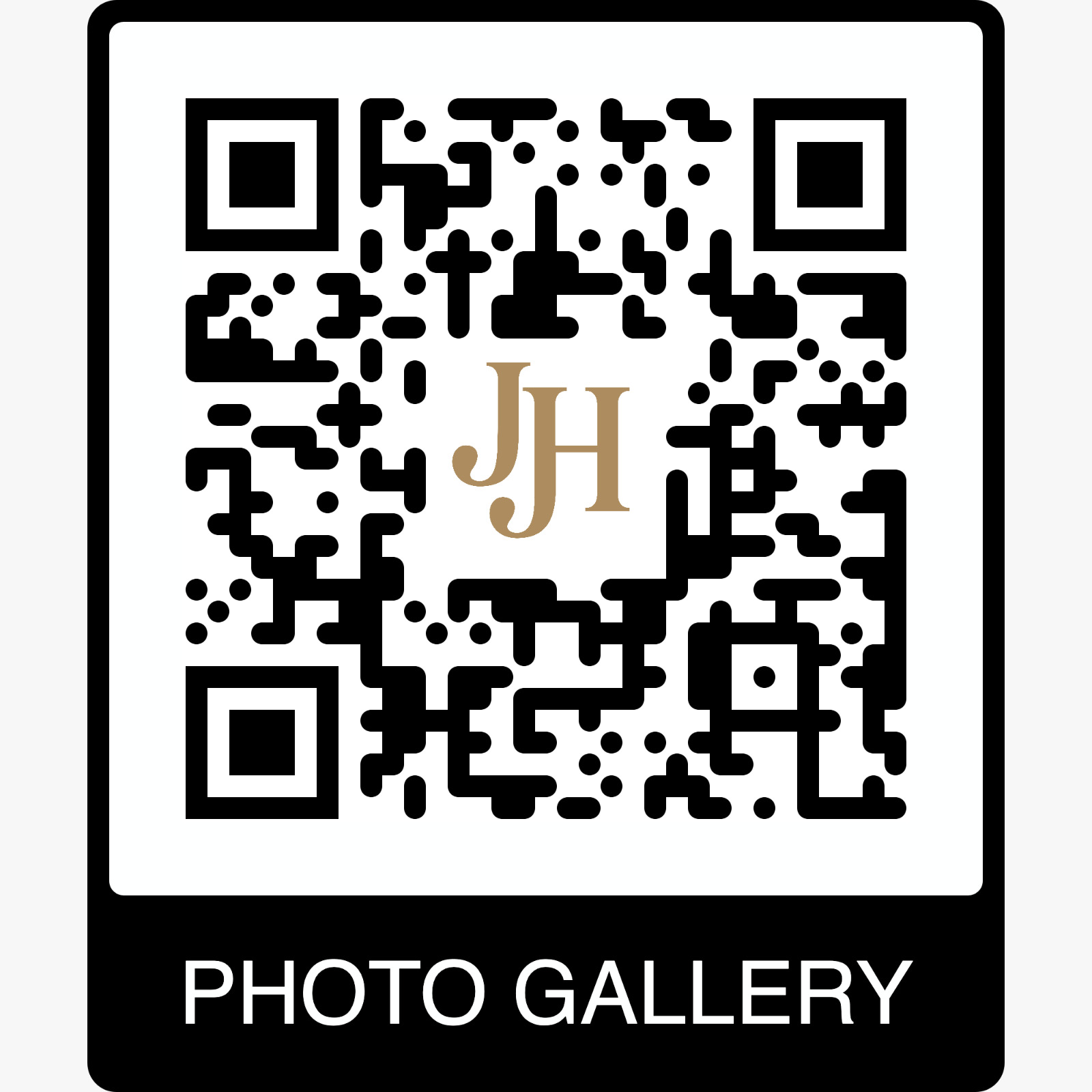 photo corner qr code - opens photos
